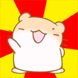 35 Lively and lovely little hamster emoticons gif