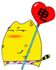 Lovely fat tiger emoticons gif