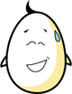 12 Cute cartoon eggs emoji gif download