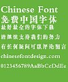 Ye GenYou Noble style Song typeface Font-Simplified Chinese