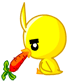 20 Funny little yellow duck emoji gif download