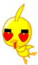 Lovely yellow duck emoticons gif #.3