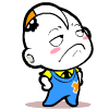 75 Super cute Salted egg superman emoticons gif #.3
