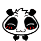 22 Super lovely panda Smiley #.3