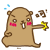 40 The lovely marmots emoticons gif