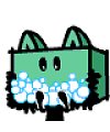 The lovely cat astor Emoticons Gif