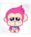 64 The lovely monkeys kapo QQ emoji