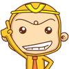 20 Cute Monkey King emoji gif download
