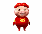 21 The flying pigs-Superman emoji