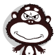 12 Naughty cartoon monkey emoji download