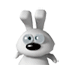 14 3D Happy little rabbit emoji