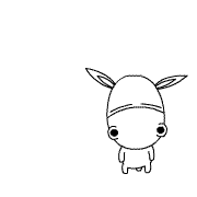 31 Happy the donkey emoji gif download