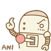 24 Lovely robot emoji gif download