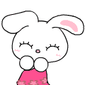 Happy little rabbit emoji download