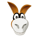 Funny donkey(eMule) emoji download