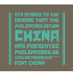 Permalink to Chunq Dipped Font Download