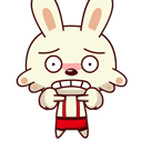 Lovely rabbit QQ emoticon & emoji download