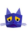 Geometry cat QQ emoticon & emoji download