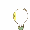 Cartoon image of bulb emoticons download