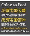 Black roses (The round body) Font-Traditional Chinese-Simplified Chinese