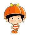 Watermelon boy Pumpkin girl emoticons download