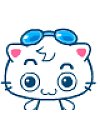 60 Blue cartoon dragon QQ emoticons download