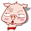 20 Funny naughty pig emoticons download