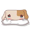 30 Cute cartoon dog emoticons download