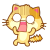 20 Wood cartoon cat emoticons download