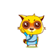 Kung fu Civet cats emoticons download