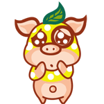 The leaves pig emoticons download