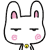 46 meemo rabbit emoticons download