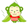 61 The green monkey QQ emoticons download