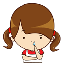 59 HONG Cute girl emoticons download