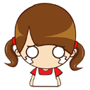 59 HONG Cute girl emoticons download