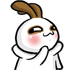14 Lovely fat rabbits QQ emoticons download