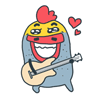Transvestite rooster emoticons emoji download