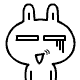 51 Cute little rabbit QQ emoticons download