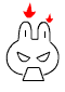 51 Cute little rabbit QQ emoticons download