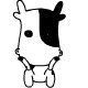 Cute little cows emoticons emoji download