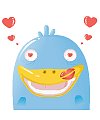 16 Funny cartoon penguin gif emoticons emoji download