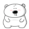 Cute cartoon polar bears emoticons emoji download