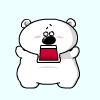 Cute cartoon polar bears emoticons emoji download