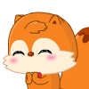 Cute cartoon squirrel QQ emoticons download