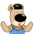 Big stupid bear emoticons emoji download