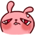 Hot rabbit expression emoticons emoji download
