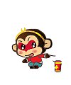 17 Cartoon Monkey King emoticons emoji download