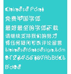 Permalink to Skull Mr Font-Simplified Chinese
