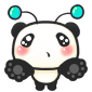 56 Super cute panda emoticons emoji download