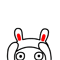 55 The rabbit spy emoticons emoji download